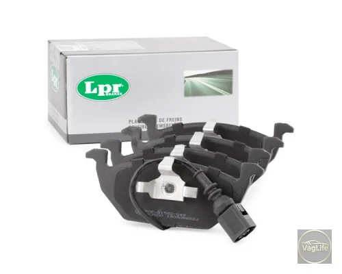 Колодки передні 1J0698151G (05P692) для Skoda / VW / Audi / Seat (VAG)