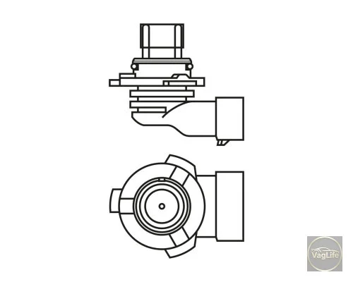 Автолампа N10130001 (7107, PHOHB4) для Skoda / VW / Audi / Seat (VAG)