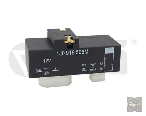 Блок керування вентилятора 1J0919506M (99190019901) для Skoda / VW / Audi / Seat (VAG)