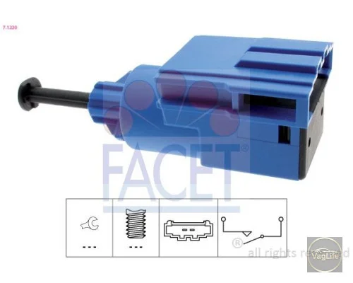 Датчик педали зчеплення 6Q0927189 (7.1220) для Skoda / VW / Audi / Seat (VAG)