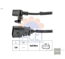 Датчик полож.колінвала Fab 1.4 16V 75kw Facet