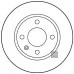 Диск гальмівний передній 115430212 (DF2775) для Skoda / VW / Audi / Seat (VAG)