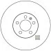 Диск гальмівний передній 6R0615301A (DF4027) для Skoda / VW / Audi / Seat (VAG)