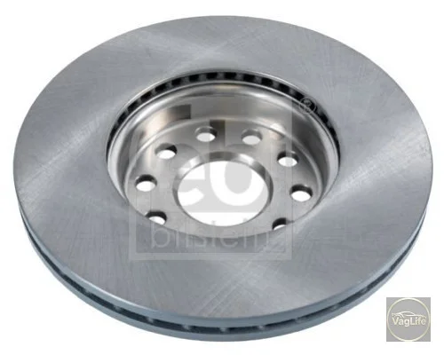 Диск гальмівний передній 1K0615301T (FE22902) для Skoda / VW / Audi / Seat (VAG)