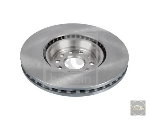 Диск гальмівний передній 5Q0615301G (39129) для Skoda / VW / Audi / Seat (VAG)