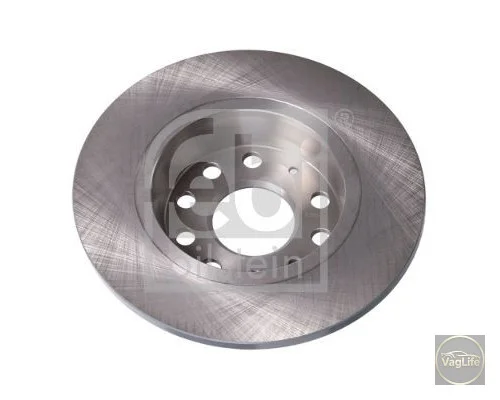 Диск гальмівний задній 1K0615601AA (FE36128) для Skoda / VW / Audi / Seat (VAG)