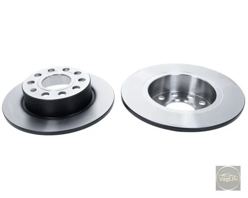 Диск гальмівний задній 1K0615601AB (DF4276) для Skoda / VW / Audi / Seat (VAG)