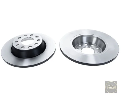 Диск гальмівний задній 1K0615601AD (DF4558) для Skoda / VW / Audi / Seat (VAG)