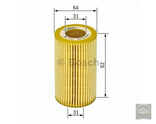 Фільтр оливи 03D198819A (1457429194) для Skoda / VW / Audi / Seat (VAG)