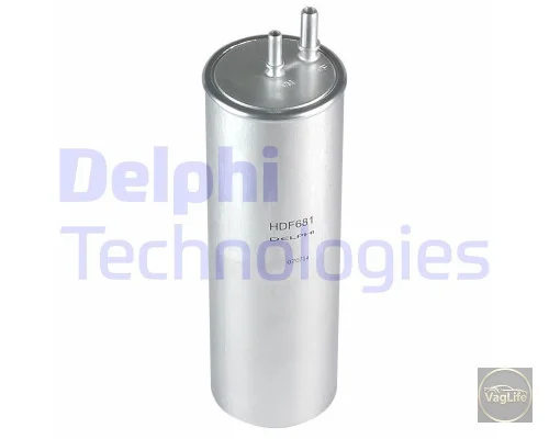 Фільтр паливний 7H0127401D (HDF681) для Skoda / VW / Audi / Seat (VAG)