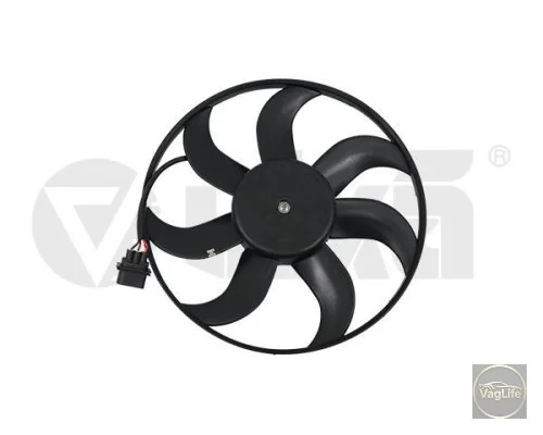 Вентилятор радiатора 6Q0959455AD (99590015401) для Skoda / VW / Audi / Seat (VAG)