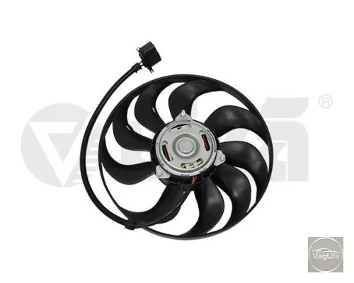 Вентилятор радiатора малий 6Q0959455J (99590018301) для Skoda / VW / Audi / Seat (VAG)