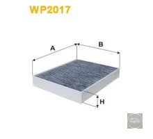 Фільтр повiтря салону VW Touareg / Cayenne (вугільний) WIX після 2010р.