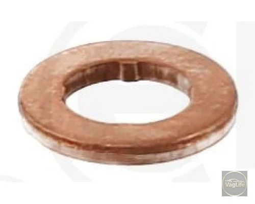 Кільце ущільнююче форсунки мідне 059130519 (EL173190) для Skoda / VW / Audi / Seat (VAG)