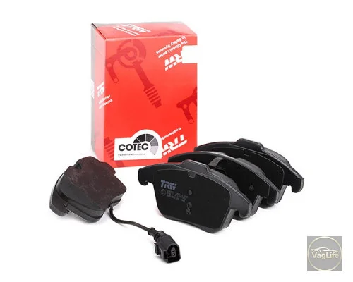 Колодки передні 5N0698151 (GDB1762) для Skoda / VW / Audi / Seat (VAG)