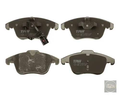 Колодки передні 5N0698151 (GDB1762) для Skoda / VW / Audi / Seat (VAG)