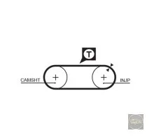 Комплект ГРМ VW T4 2.4D Gates до 96 року AAB