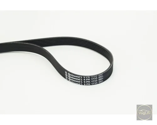 Пас генератора 6Q0260849A (6PK1733) для Skoda / VW / Audi / Seat (VAG)