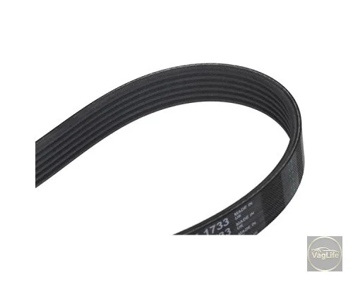 Пас генератора 6Q0260849A (6PK1733) для Skoda / VW / Audi / Seat (VAG)