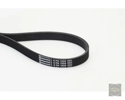 Пас генератора 03L903137H (6PK1555) для Skoda / VW / Audi / Seat (VAG)