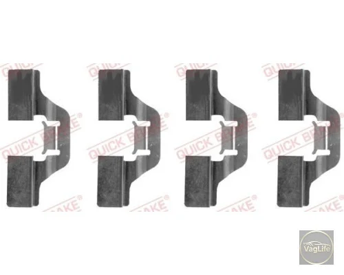 Пружинка-пластина ЗТК 1J0615231 (109-1211) для Skoda / VW / Audi / Seat (VAG)