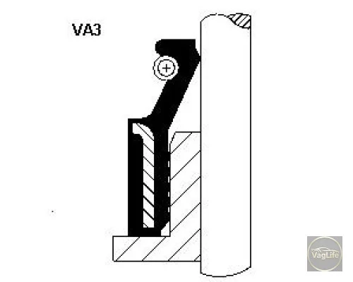 Сальник клапана 047109675A (CO12014584) для Skoda / VW / Audi / Seat (VAG)