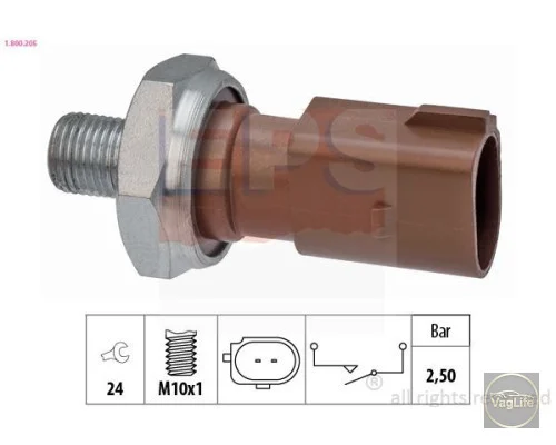Датчик тиску оливи 04L919081B (1.800.205) для Skoda / VW / Audi / Seat (VAG)