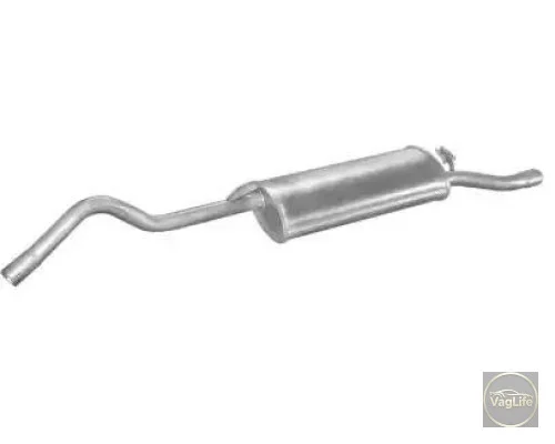 Глушник 6U7253609D (24.19) для Skoda / VW / Audi / Seat (VAG)