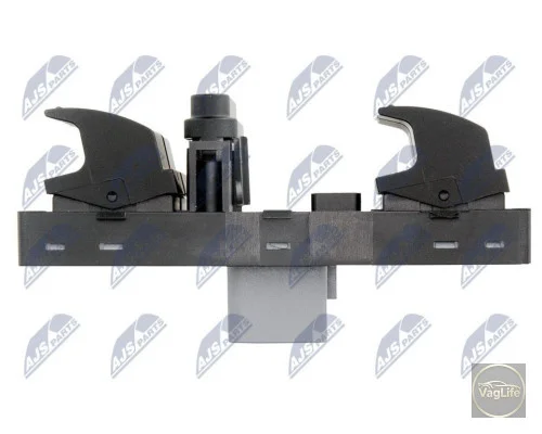 Кнопка склопід. передній лівий с ЦЗ 1Z0959858B3X1 (EWS-VW-021) для Skoda / VW / Audi / Seat (VAG)