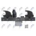 Кнопка склопід. передній лівий с ЦЗ 1Z0959858B3X1 (EWS-VW-021) для Skoda / VW / Audi / Seat (VAG)