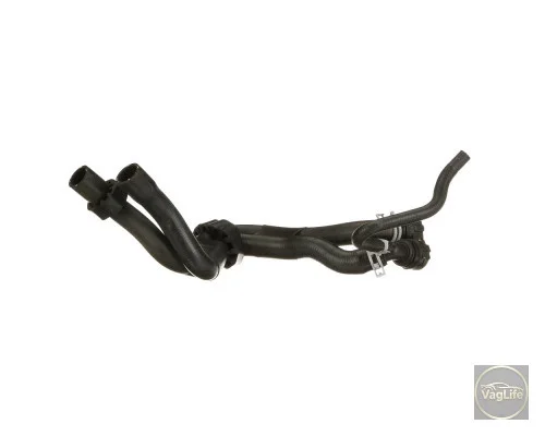 Патрубок водяний пічка-термостат 1J0121156BH (02-2771) для Skoda / VW / Audi / Seat (VAG)