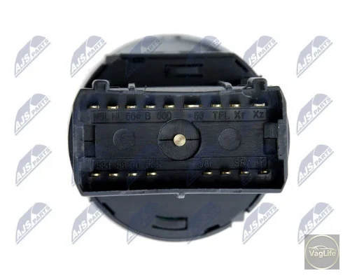 Перемикач світла протитум. зад. перед 6Q0941531C (EWS-VW-076) для Skoda / VW / Audi / Seat (VAG)