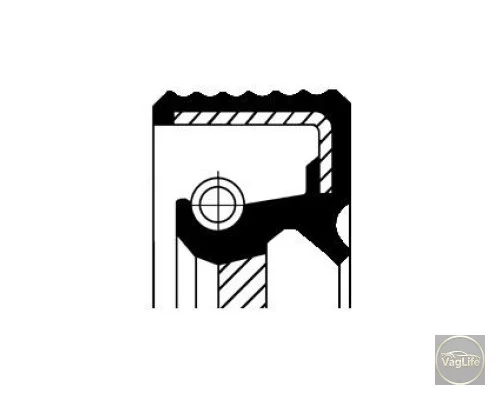 Сальник колінвала передній 047103085 (CO12015560) для Skoda / VW / Audi / Seat (VAG)