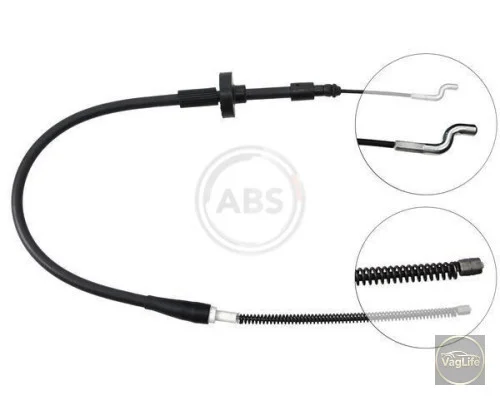 Трос ручного гальма 701609701 (K11576) для Skoda / VW / Audi / Seat (VAG)