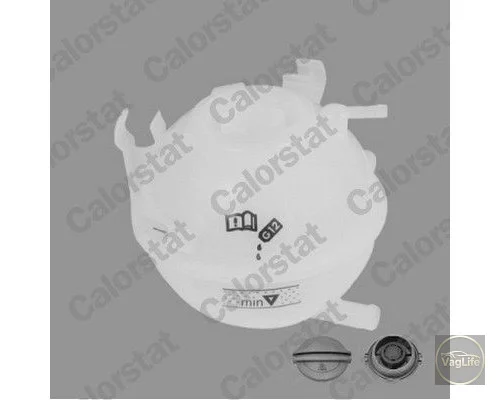 Бачок охолоджіваючий рідини 1K0121407A (ET0004C1) для Skoda / VW / Audi / Seat (VAG)
