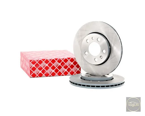 Диск гальмівний передній 6R0615301 (FE14404) для Skoda / VW / Audi / Seat (VAG)