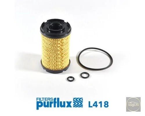 Фільтр оливи 03L115562 (L418) для Skoda / VW / Audi / Seat (VAG)