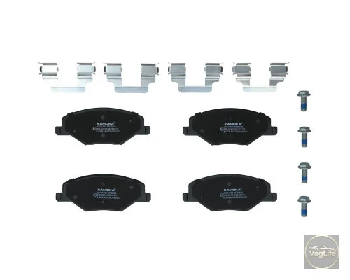 Колодки передні 6RU698151A (JQ101362) для Skoda / VW / Audi / Seat (VAG)