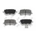 Колодки задні Оct 1K0698451G (231-02-003) для Skoda / VW / Audi / Seat (VAG)