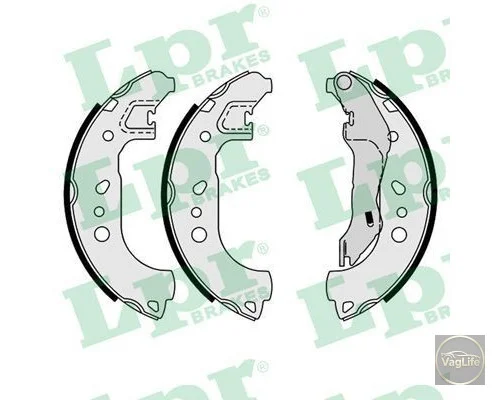 Колодки задні 6R0698525B (LPR01179) для Skoda / VW / Audi / Seat (VAG)