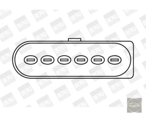 Котушка запалювання 06A905097 (ZSE029) для Skoda / VW / Audi / Seat (VAG)
