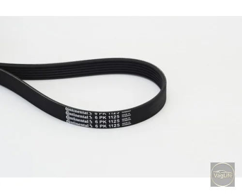 Пас генератора 036145933Q (6PK1125) для Skoda / VW / Audi / Seat (VAG)