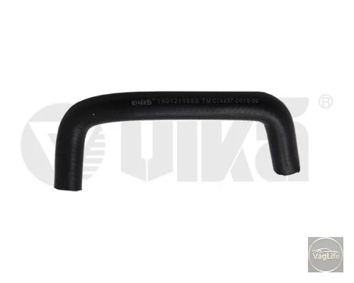 Патрубок водяний масл. рад. =підігрівач 1K0121058S (11211782801) для Skoda / VW / Audi / Seat (VAG)