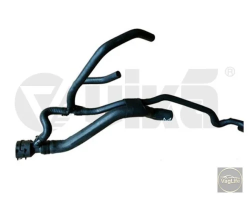 Патрубок водяний пічка-флянец 1K0122447DT (11221771101) для Skoda / VW / Audi / Seat (VAG)