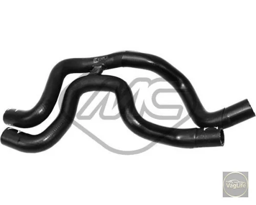 Патрубок водяний пічка-термостат 6R0122157B для Skoda / VW / Audi / Seat (VAG)
