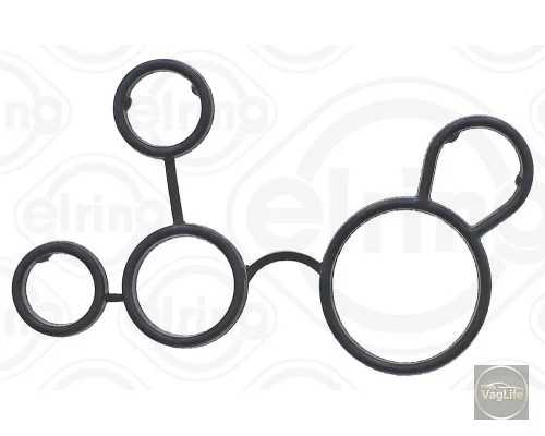 Прокладка кроншт. оливн. фільтра 07K115441 (EL223870) для Skoda / VW / Audi / Seat (VAG)