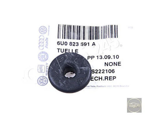 Резинка упора капота 6U0823591A для Skoda / VW / Audi / Seat (VAG)