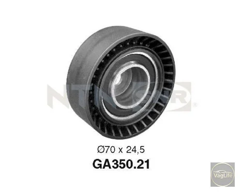 Ролик паса ген. обводний 047145276 (GA350.21) для Skoda / VW / Audi / Seat (VAG)