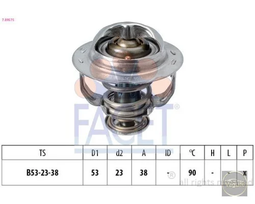 Термостат САМ 06K121113G (2577700) для Skoda / VW / Audi / Seat (VAG)