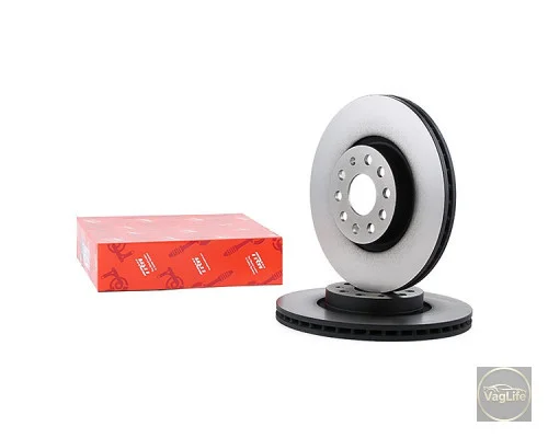 Диск гальмівний передній 1K0615301AA (DF4464S) для Skoda / VW / Audi / Seat (VAG)